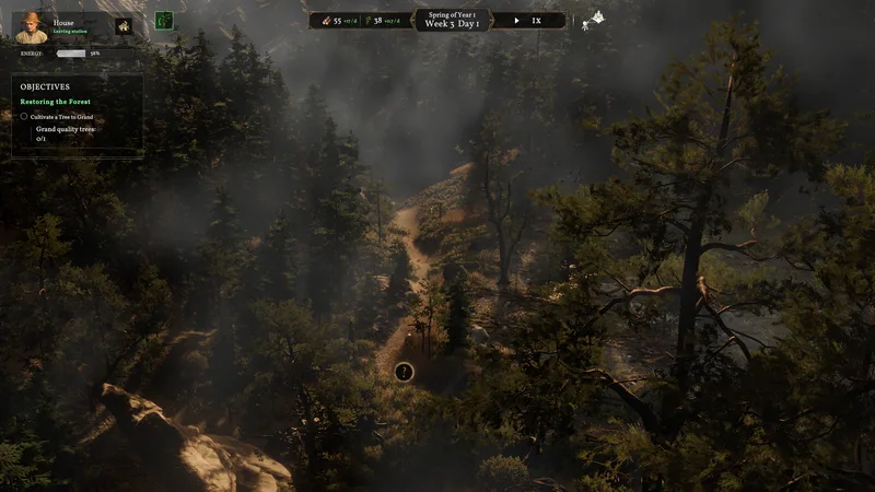 Path with Event — Forester gameplay