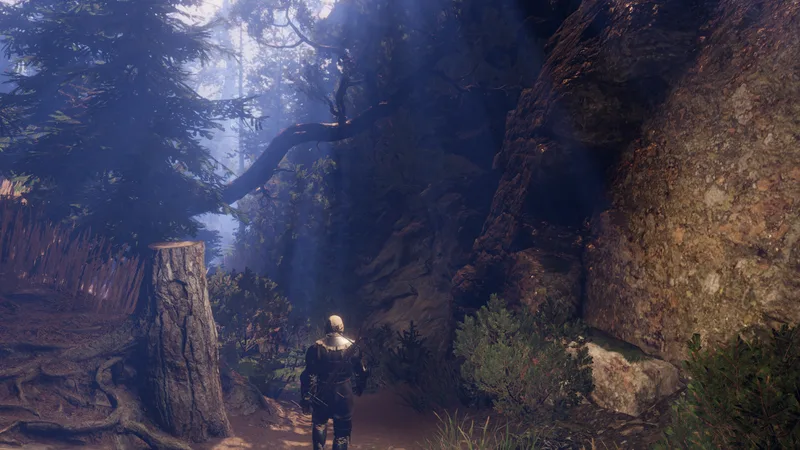 Forest Path Closeup — Forester gameplay